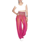 Harembroek XL Veer roze